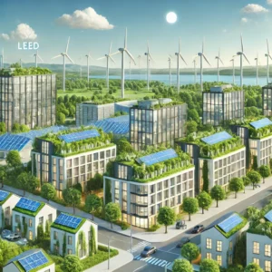 How does LEED help combat climate change?